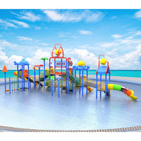 Kinder Erwachsene Wasser rutsche Spielplatz Outdoor Wasserpark Schwimmbad Vergnügung ausrüstung Wasser rutsche