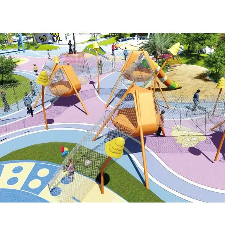 Çocuk oyunları açık oyun alanı açık böcek dünya tema parkı