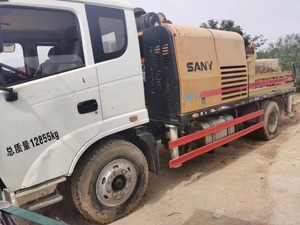 Pompe à béton sur camion de taille moyenne SY5143THBE-10023C-10S, débit de production 90 m³/h, 15,5 tonnes, pour la construction, en promotion - Product Image 2