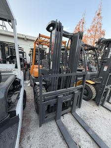 Used TC-M FD30 Diesel <b>Forklift</b>, 3 Ton Imported Counterbalance <b>Forklift</b> For Warehouse, Factory And Container Cargo Stacking - Product Image 2