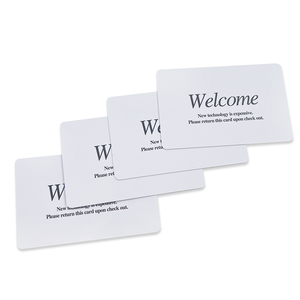 สมาร์ทการ์ด PVC ควบคุมการเข้าถึง RFID NFC 13.56MHz PVC คีย์โรงแรม - Product Image 5