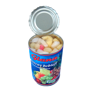 Cocktail di Frutta in Scatola da 3kg, Mix di Pesche, Ciliegie, Ananas, Uva e Pere in Conserva - Product Image 4