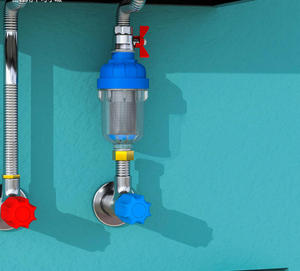 Purifit Filtre de machine à laver pour machine à laver à eau dure Filtre à eau Valve d'eau Filtre de lavage arrière Filtration d'évier de salle de bain - Product Image 5