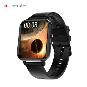 थोक dtx घड़ी-LICHIP L155 smartwatch venta caliente पूर्ण स्क्रीन तकनीक स्मार्ट घड़ी फिटनेस smartwatch खेल dtx डीटी x 552020 घड़ी
