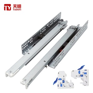 Factory Direct Sale Heavy-Duty Load Soft Closing Undermount Installation Furniture <b>Slides</b> - Product Image 1