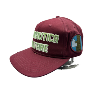 Gorra de béisbol deportiva Dandy Hats de 5 paneles con visera curva y hebilla ajustable de tela común - Se requiere contenido adicional - Product Image 2