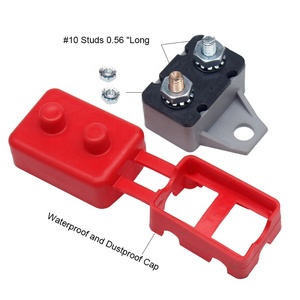 Disjoncteur <span class=keywords><strong>miniature</strong></span> 50A 12V/24V réinitialisation manuelle avec vis de Type boulon à goujon pour chargeurs de batterie camions bus voitures électriques - Product Image 4