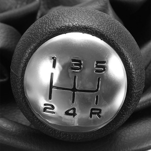 Poignée de levier de vitesses en cuir Peugeot 5 vitesses ergonomique pour voiture manuelle et automatique - Product Image 3