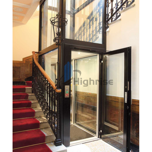 Ascenseur hydraulique moderne personnalisé pour passagers pour villa de 3 étages à usage domestique avec construction en acier à usage intensif - Product Image 1