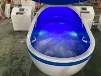 Lit de massage corporel à gravité zéro pour privation sensorielle, avec fonction musicale, pour bien-être et relaxation, compatible sel d'Epsom, pour jacuzzi et soins du visage