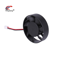 40x40x10mm 12VDC 2Pin Circular Fan 4010 DC Motor Cooling Fan Ball Bearing avec USB Wire