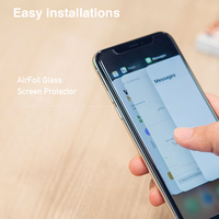 Protection d'écran en verre trempé HD transparent à 99 %, lot de 3, pour téléphones mobiles iPhone 16e, 16, 15, 12
