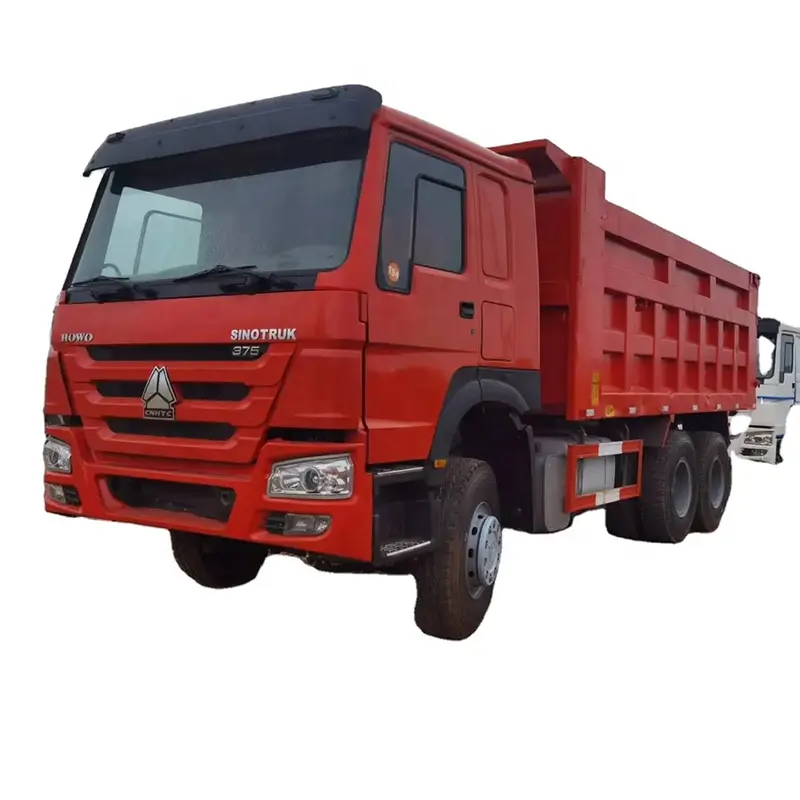 6x4 HOWO 375 xe tải để bán giá thấp Sử dụng xe tải HOWO vết sưng xe tải