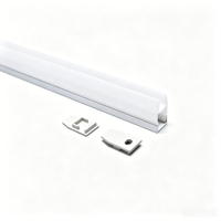 Profilé LED 25*14mm pour bande lumineuse LED, canal en aluminium pour armoire et placard