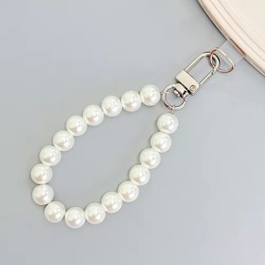 Kadınlar İçin Hediye Sade Tasarım Anahtarlık Aksesuarları Araba Anahtarlıkları İnci Anahtarlık Toptan Satış - Product Image 3