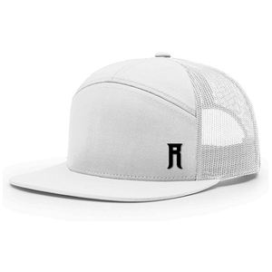Wholesale Custom Mens 6 Panel Leather Patch Logo <b>Snap</b> Back Gorras Blank Flat Brim Hip Hop Snapback Cap Trucker Hat for Man - Product Image 4