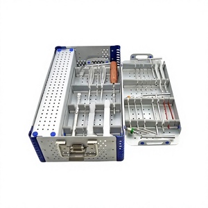 Orthopedic <b>Small</b> Fragment Basic Trauma Bone Surgery Instrument Set Manual Stainless Steel High-Temperature Sterilized Grip - Product Image 2