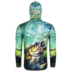 Vestes à capuche de pêche à manches longues, chemises de pêche anti-<span class=keywords><strong>UV</strong></span>, pulls chauds coupe-vent, grandes tailles, confortables pour les sports de plein air - Product Image 4