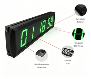 Reloj de Pared Digital LED Programable Electrónico GANXIN Versátil con Pantalla Verde de 1.8 Pulgadas, con <span class=keywords><strong>Temporizador</strong></span> de <span class=keywords><strong>Cuenta</strong></span> Regresiva y Cronómetro - Product Image 5