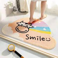 Tapis en laine épaisse moderne personnalisé pour usage commercial, tapis antidérapants pour intérieur et extérieur, tapis de porte en caoutchouc, logo personnalisé, tapis d'entrée
