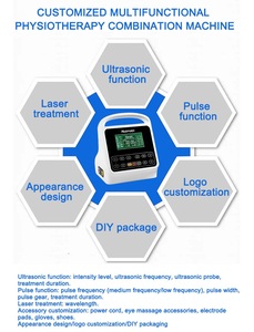 Mesin terapi bioelektrik DDS multifungsi, instrumen fisioterapi tubuh penganalisa perlengkapan terapi rehabilitasi - Product Image 6