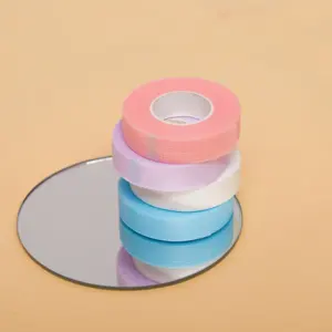 Groothandel Lash Tape Blauw Roze Wimpers Gevoelige Huid Gel Tape Siliconen Wimper Voor Wimper Verlenging