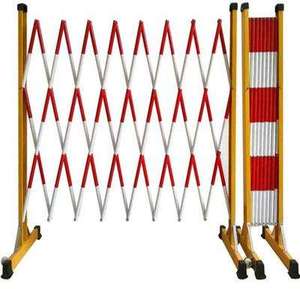 交通制御モバイル交通安全セキュリティフェンスゲート折りたたみ式拡張可能バリア - Product Image 6