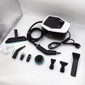 Limpiador a Vapor de Mano de Alta Presión de 4 Bares para Uso en Interiores y Exteriores, para Cocina, Baño, Tapicería, Autos y Casas, con Manguera Larga - Product Image 1