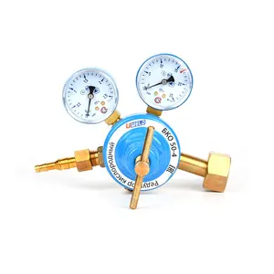 Uweld Russian Type Oxygen Gas Regulator Zweistufiger Aluminium körper Gasdruck regler