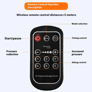 Guangyang pressione gamba del piede massaggiatore Multi-funzionale compressione pantaloni impastare con 6 camere onda d'aria - Product Image 6