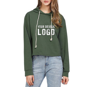Sweat à capuche décontracté pour femme, style yoga et sport, personnalisable, en coton, couleur unie, grande taille - Product Image 5