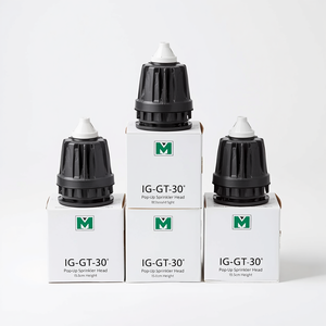 หัวฉีดน้ำแบบป๊อปอัพ IG-GT 30 สีขาวดำ ทนทาน ความสูงรวม 15.5 เซนติเมตร สำหรับรดน้ำสนามหญ้า - Product Image 2