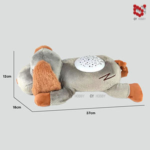 ตุ๊กตาผ้าโปรเจคเตอร์สำหรับลูกสุนัขพร้อมเสียงเบาของเล่นเพื่อการศึกษาของเด็ก-เพลงผ่อนคลายสำหรับเด็กทารก - Product Image 4