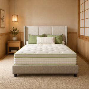 Materasso Ibrido di Lusso Shanhe, Compresso Sottovuoto, con Molle Insacchettate e Schiuma, Consegnato in Scatola per Camera da Letto e Casa - Product Image 1