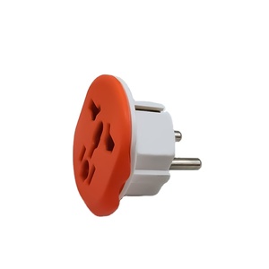 VGT Universal Electrical Travel <strong>Adapter</strong> Pin Power Plug 16A BS Plug 16amp Plug <strong>Switches</strong> and <strong>Sockets</strong> Manufacture Single Pole - Product Image 1