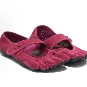 Chaussures Mary Jane à cinq doigts, pour sports intérieurs/extérieurs, antidérapantes, tige en tissu extensible, semelle extérieure en daim et cuir <span class=keywords><strong>de</strong></span> vache, yoga, pilates, danse - Product Image 5