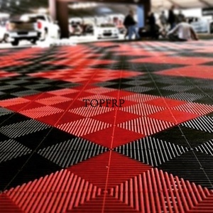 40x40 cm Profesional Garage <b>Plastic</b> <b>Floor</b> Car Detailing <b>Floor</b> Tiles - Product Image 5