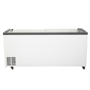 Congélateur horizontal <span class=keywords><strong>combiné</strong></span> pour supermarché, alimentation électrique, équipement de réfrigération à 2 portes, refroidissement par ventilateur, manuel direct - Product Image 3