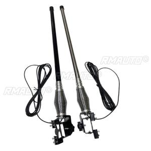 Antena Corta de 70cm para Autos, SUV y Vehículos Todoterreno, Decoración Modificada para Montar en el Capó, Puerta Trasera o Laterales - Product Image 5