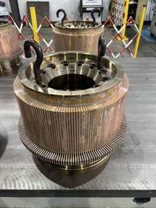 Yj257 स्थायी चुंबक सिंक्रोनस जनरेटर 345kw उच्च दक्षता हाइब्रिड emu उपयोग - Product Image 3