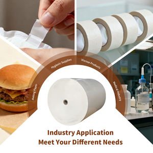 بطانة غير لامعة صديقة للبيئة 80 جرام/متر مربع، بني اللون، بدون طلاء بولي إيثيلين، قوية ومقاومة للماء للاستخدام الطبي وضمادات الجروح - Product Image 2