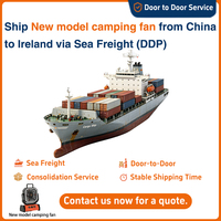 Nouveaux ventilateurs de camping : Agent maritime de la Chine vers l'Irlande, DDP porte-à-porte, transitaire le plus rentable, logistique économique