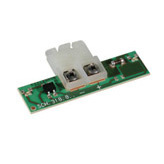 Support de signalisation LED vert 10 pouces, hauteur 6,4 cm, 1,7 cm pour badges - Product Image 1