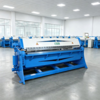 Machine de pliage semi-automatique pour tôles en acier inoxydable, aluminium et acier au carbone CNC 2500 mm, épaisseur 0-4 mm, facile à utiliser