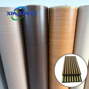 <span class=keywords><strong>Film</strong></span> PVC décoratif sur mesure en rouleau, prix usine, membrane sous vide pour porte, <span class=keywords><strong>film</strong></span> vinyle en stock pour armoire, <span class=keywords><strong>film</strong></span> décoratif PVC - Product Image 1