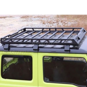 สำหรับ Suzuki Jimny JB64 JB74 ปี 2019-2025 โครงเหล็กหลังคาอัลลอยด์สำหรับบรรทุกสัมภาระ อุปกรณ์ตกแต่งรถยนต์ - Product Image 3