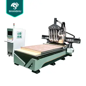 SHANSHU mdf furniture cnc cutting engraving 5axis 3d wood router 5 axis cnc wood carving machine wood working