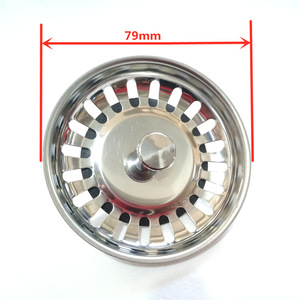 Moderno filtro <span class=keywords><strong>de</strong></span> acero inoxidable para fregadero <span class=keywords><strong>de</strong></span> cocina, tipo embudo, con rejilla <span class=keywords><strong>de</strong></span> desagüe <span class=keywords><strong>de</strong></span> estilo antiguo y tapón para desechos <span class=keywords><strong>de</strong></span> <span class=keywords><strong>baño</strong></span> y lavabo <span class=keywords><strong>de</strong></span> verduras - Product Image 2