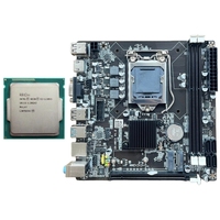 Kit CPU Motherboard H81S-ITX LGA1150 I3-4130 I5-4590 I7-4790 E3-1230V3 Generasi ke-4 Dual Channel DDR3 RAM Port SATA Komputer Desktop