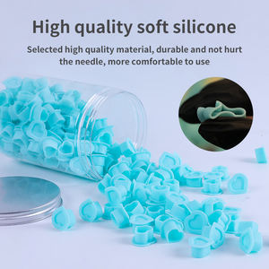 YABA nouveau Silicone en forme de coeur <span class=keywords><strong>tatouage</strong></span> encre tasse maquillage Permanent Pigment tasse amour couleur <span class=keywords><strong>matériel</strong></span> tasse - Product Image 3